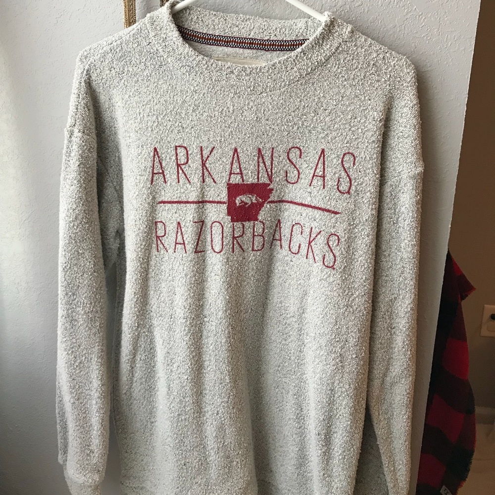 Popcorn Razorbacks Crewneck